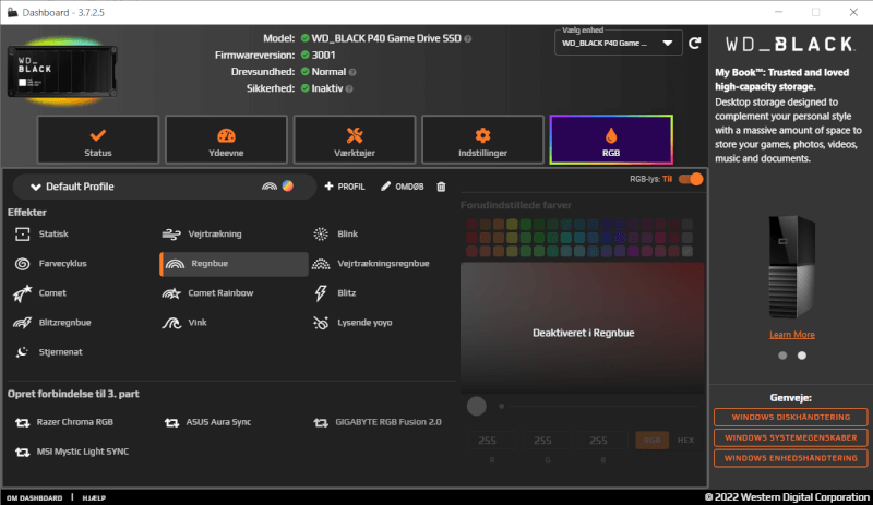 WD Dashboard - RGB indstillinger.png